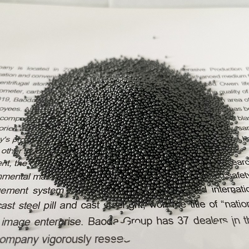 Humilis Consummatio S330 Ferro iaculantur Ball High Densitas Blasting Abrasive