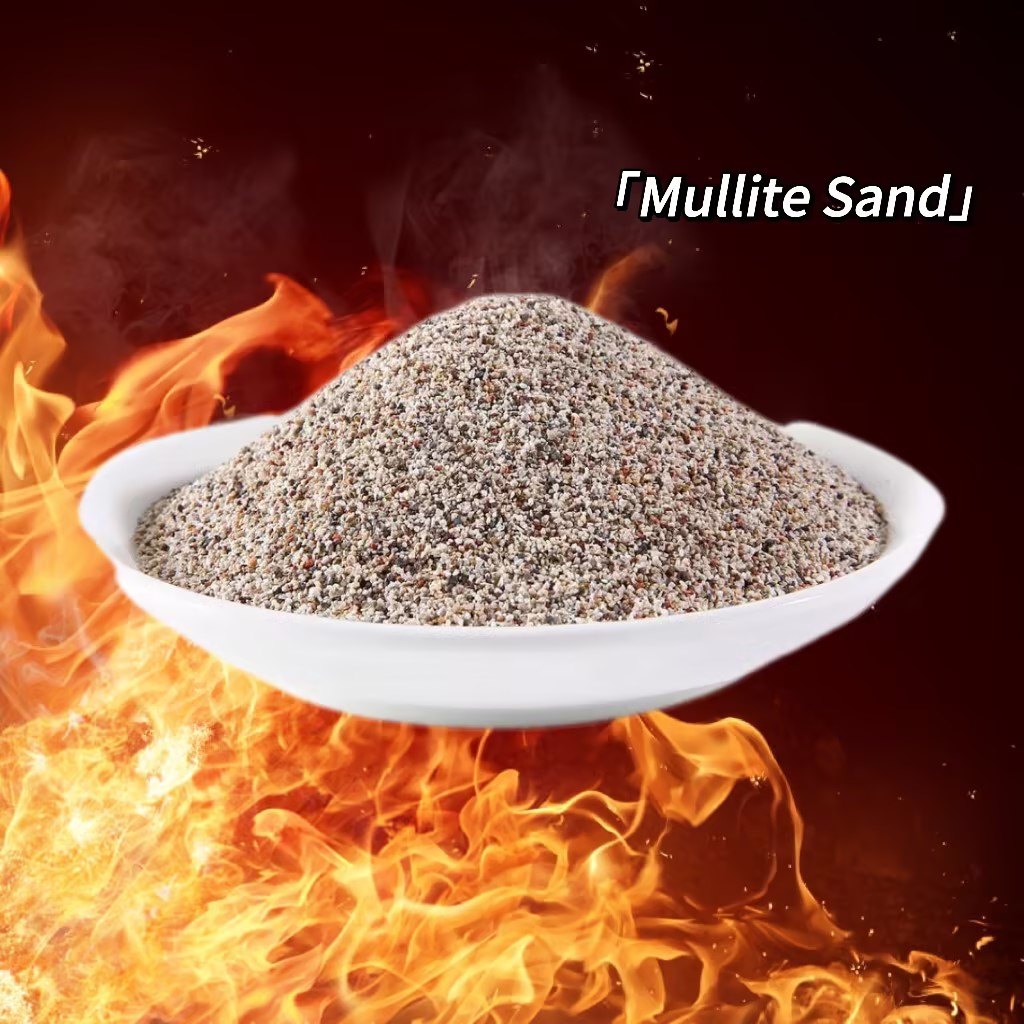 Mullite Sand for Precision Investment Projicientes Mullite Arenam et Pulverem pro fundamento